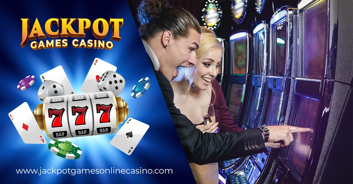 Diverse casino games including slots, roulette, and blackjack with best progressive jackpots at Jackpot Games Casino